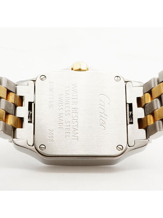 Cartier Santos SM White Dial Watch main image 5
